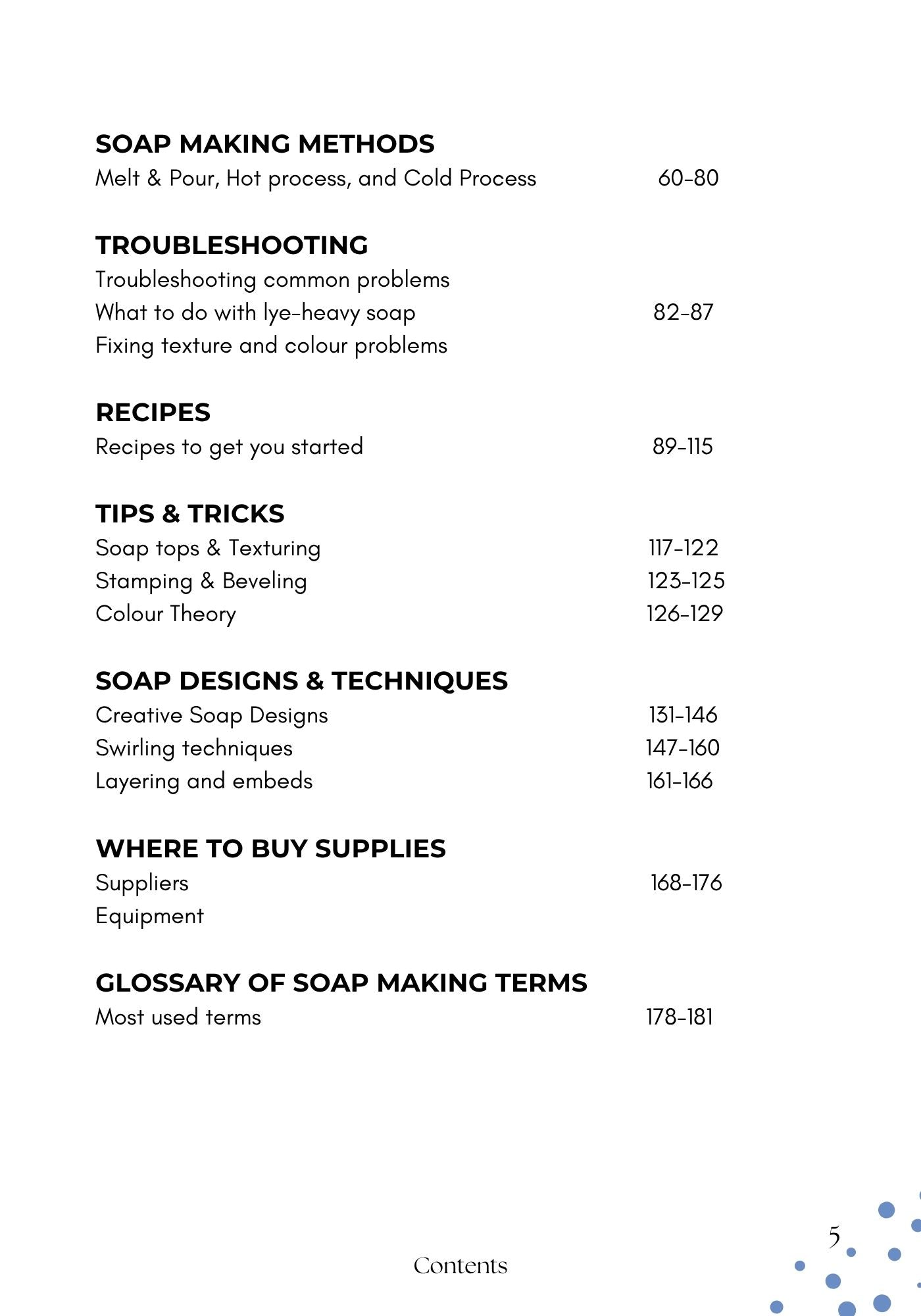 SO YOU WANT TO MAKE SOAP?