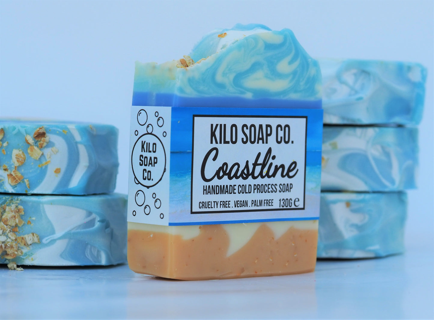 beach inspired, luxury natural soap, made in Spain with olive oil. Seaside themed for a mediterranean inspired bathing experience.