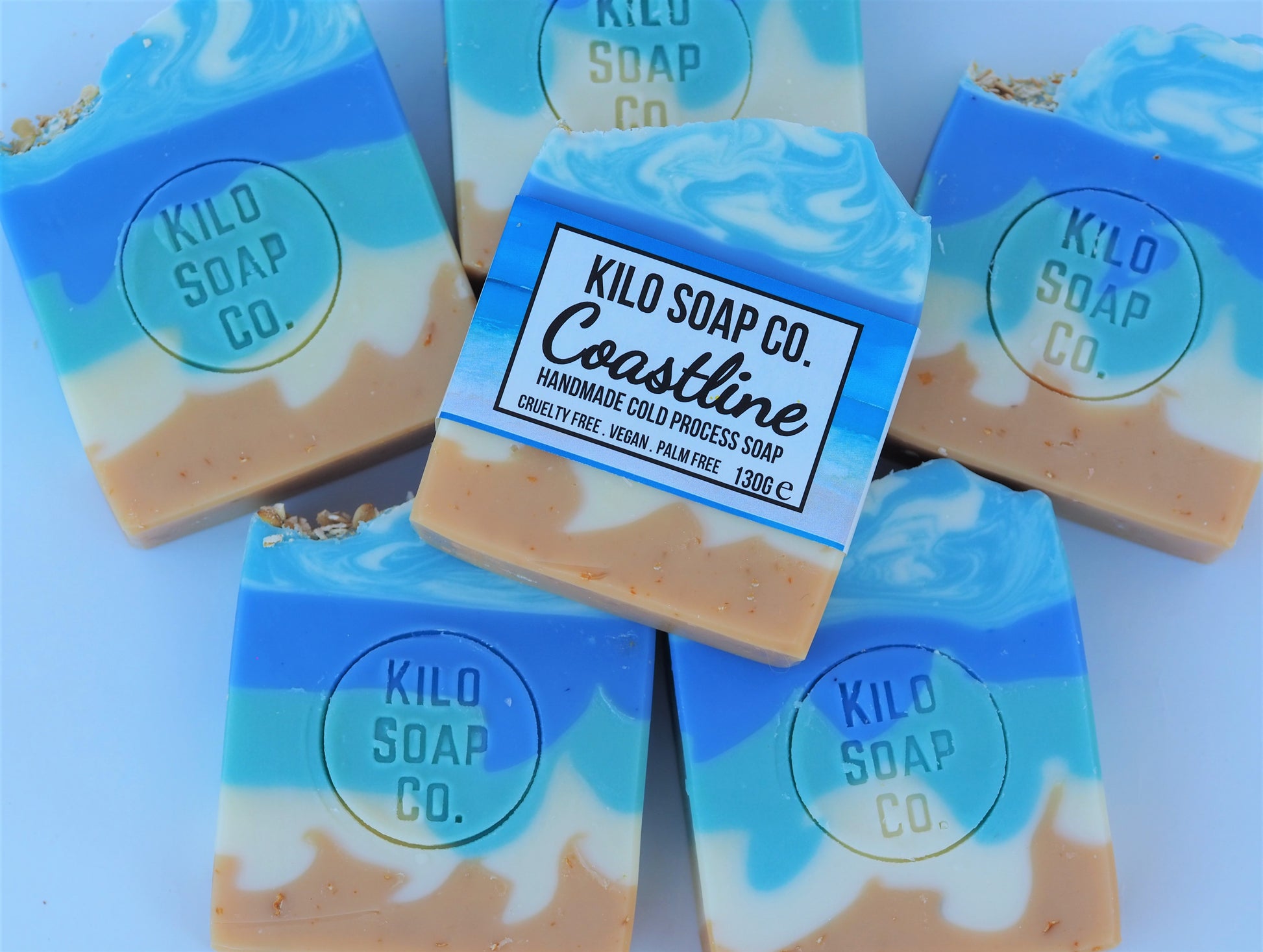 beach inspired, luxury natural soap, made in Spain with olive oil. Seaside themed for a mediterranean inspired bathing experience.