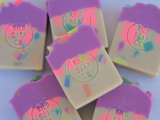 Birthday Handmade Artisan soap bar