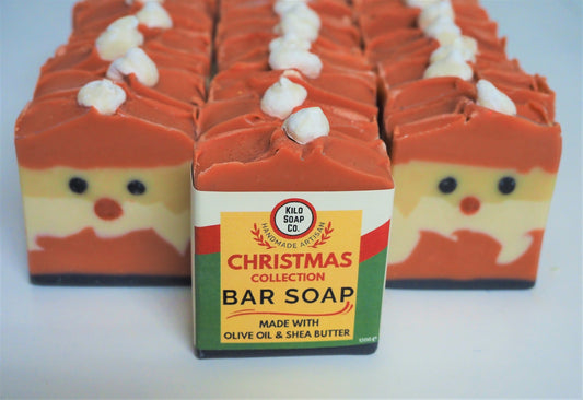 Pain de savon du Père Noël